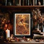 Affiche Art Nouveau - Affiche Automne "Songes d'Automne"