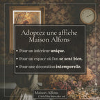 Affiche Art Nouveau - Affiche Automne "Songes d'Automne"