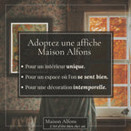 Affiche Art Nouveau - Affiche Automne "Thé Fumant"