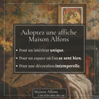 Affiche Art Nouveau - Affiche Automne "Vendanges d'automne"