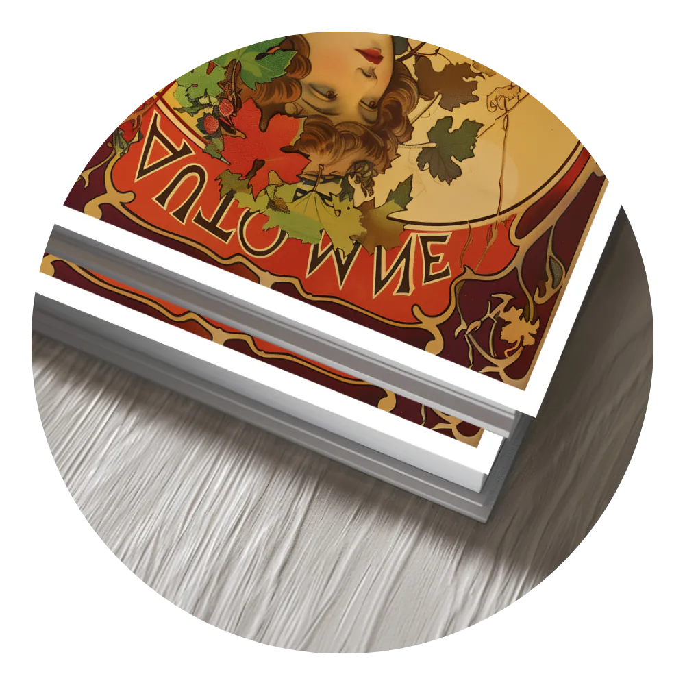 Affiche Art Nouveau - Affiche Automne "Vendanges d'automne"