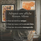 Affiche Art nouveau - Affiche Automne "Vendanges tardives"