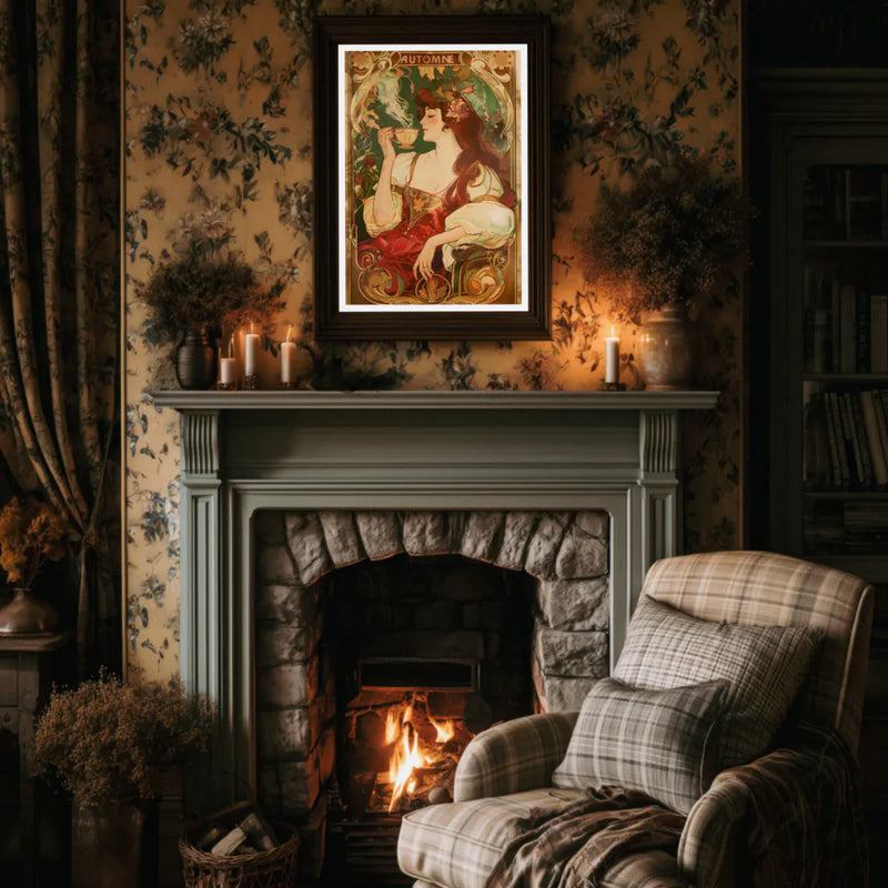 Affiche Automne "Volutes d'automne"