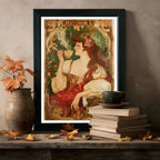 Affiche Art Nouveau - Affiche Automne "Volutes d'automne"