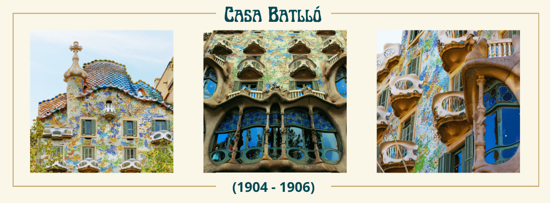 Casa Batlló - architecture art nouveau