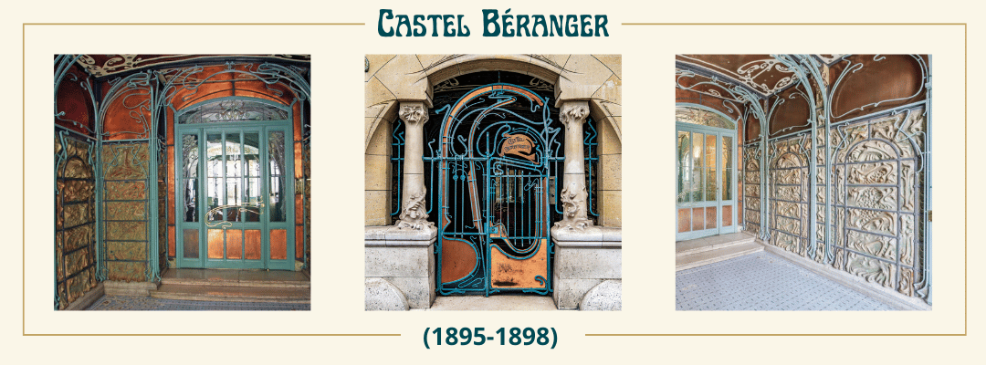 Castel Béranger - architecture art nouveau