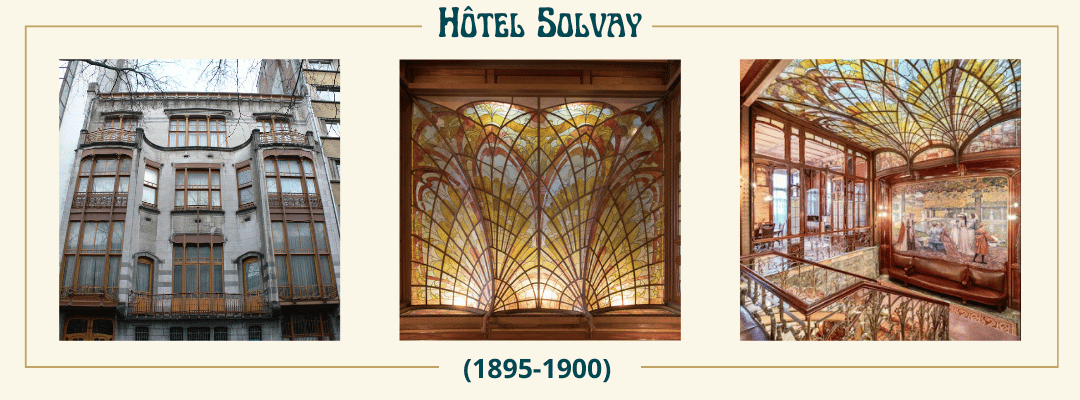 Hôtel Solvay - architecture art nouveau