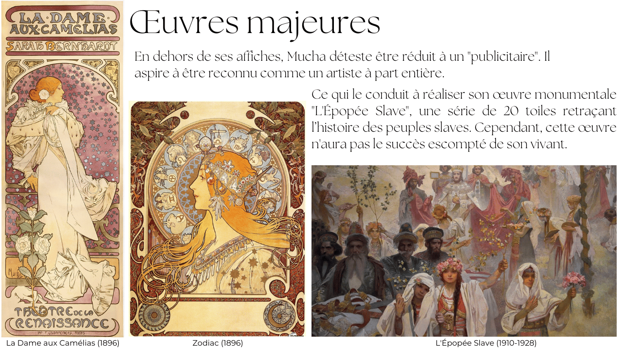 alphonse mucha principales oeuvres art nouveau