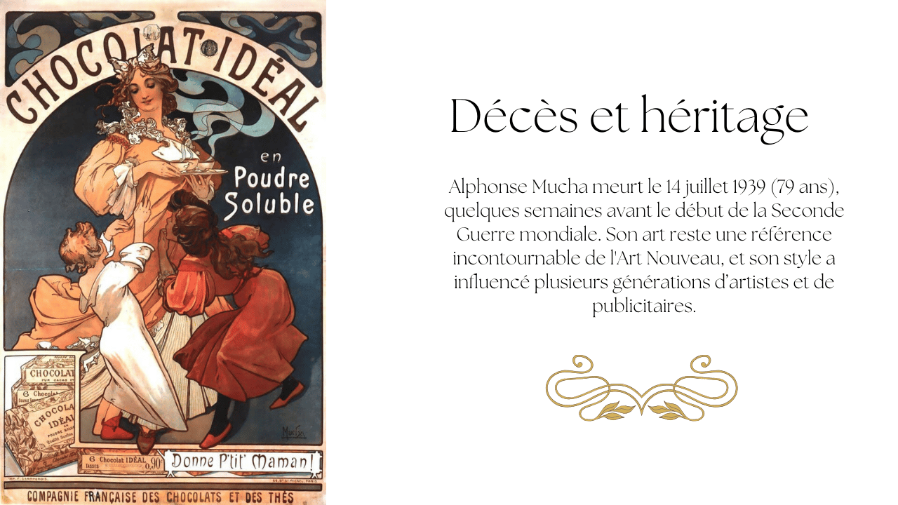 décès et héritage alphonse mucha