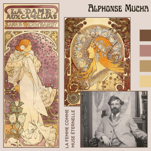 Alphonse Mucha - art nouveau - Maison Alfons