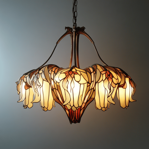 Art Nouveau luminaire - Maison Alfons