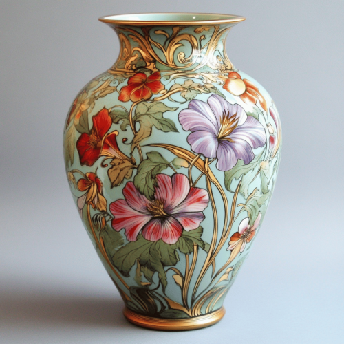 Art Nouveau vase - Maison Alfons